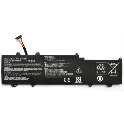 Акумулятор для ноутбука Asus ZenBook UX32LA C31N1330, 4300 mAh (50Wh), 6cell, 11.31V, Li-Pol AlSoft (A71148)