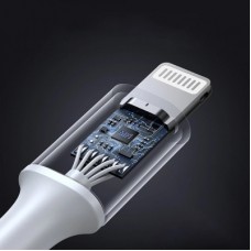 Дата кабель USB-C to Lightning 1.0m 3A 60W US304 white UGREEN (70523) - Фото