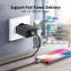 Дата кабель USB-C to Lightning 1.0m 3A 60W US304 black UGREEN (60759)