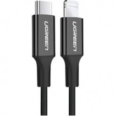 Дата кабель USB-C to Lightning 2.0m 3A US171 black UGREEN (60752) - Фото