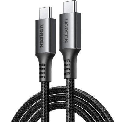 Дата кабель USB-C to USB-C 1.0m 60 W US567 black UGREEN (15373)