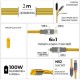 Дата кабель 6in1 inCharge XL 2.0m yellow Rolling Square (XLM03R) Дата кабель 6in1 inCharge XL 2.0m yellow Rolling Square (XLM03R)