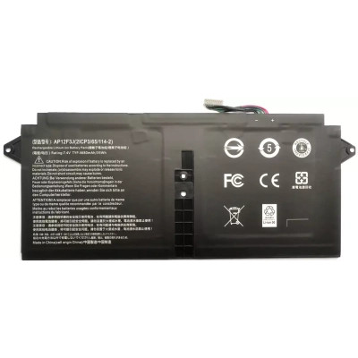 Акумулятор для ноутбука Acer AP12F3J Aspire S7-391, 4680 mAh (35Wh), 4cell, 7.4V, Li-Pol AlSoft (A71118)