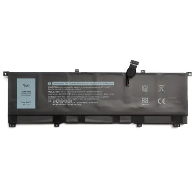Акумулятор для ноутбука Dell XPS 15-9575 8N0T7, 75 Wh (6254mAh), 6cell, 11.4 V, Li-ion AlSoft (A71119)