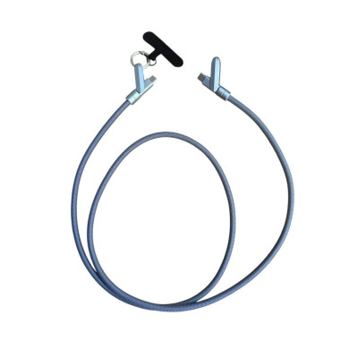 Дата кабель USB-C to USB-C 1.2m PD3.1 100 W braided gray XoKo (XK-SC-HLD-200-GR)