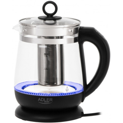 Електрочайник Adler AD 1299 black (AD1299b)