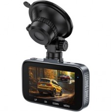 Видеорегистратор HOCO DV6 Driving recorder with 3-inch display(with rear camera) (6942007619745) - Фото