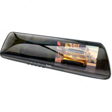 Видеорегистратор HOCO DV4 4.5-inch rearview mirror driving recorder dual-channel Black (6942007616782) - Фото