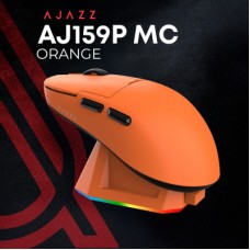 Мышка Ajazz AJ159P MC Wireless/Bluetooth/USB Charging Dock Orange (AJ159P-MC-Orange) Мышка Ajazz AJ159P MC Wireless/Bluetooth/USB Charging Dock Orange (AJ159P-MC-Orange) - Фото