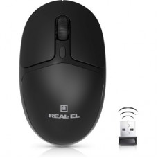 Мышка REAL-EL RM-335W Wireless Black (EL123200055)