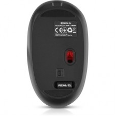 Мышка REAL-EL RM-335W Wireless Black (EL123200055) - Фото