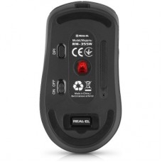 Мышка REAL-EL RM-355W Wireless Black (EL123200054) - Фото