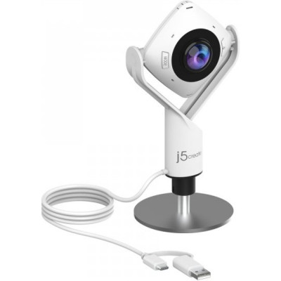 Вебкамера J5create JVCU360-N 360 Rundum USB-A/C (JVCU360-N)