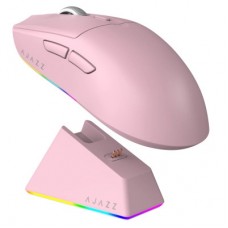 Мышка Ajazz AJ139 V2 MC Wireless/Bluetooth/USB Pink (AJ139-V2-MC-Pink) Мышка Ajazz AJ139 V2 MC Wireless/Bluetooth/USB Pink (AJ139-V2-MC-Pink) - Фото