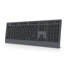 Клавиатура REAL-EL RK-715W Wireless/Bluetooth Black/Gray (EL123100051) - Фото