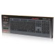 Клавиатура REAL-EL RK-715W Wireless/Bluetooth Black/Gray (EL123100051) Клавиатура REAL-EL RK-715W Wireless/Bluetooth Black/Gray (EL123100051)