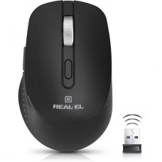 Мышка REAL-EL RM-380W Wireless Black (EL123200057)