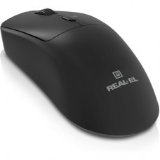 Мышка REAL-EL RM-317W Wireless Black (EL123200052) - Фото