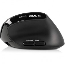 Мышка REAL-EL RM-490W Wireless/Bluetooth Black (EL123200058) - Фото