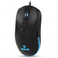 Мишка REAL-EL RM-515 USB Black (EL123200059) - Фото