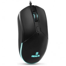 Мишка REAL-EL RM-515 USB Black (EL123200059) - Фото