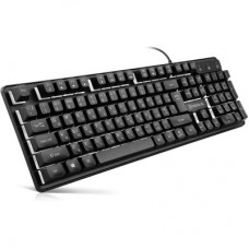 Клавіатура REAL-EL RK-7015 USB Black (EL123100049) - Фото