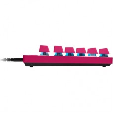 Клавіатура Logitech G PRO X TKL RAPID Wired Gaming Linear USB UA Magenta (920-013253) - Фото