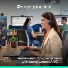 Наушники Logitech Zone Wireless 2 ES for Business Graphite (981-001512) - Фото