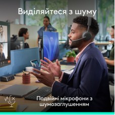 Наушники Logitech Zone Wireless 2 ES for Business Graphite (981-001512) - Фото
