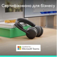 Наушники Logitech Zone Wireless 2 ES for Business Graphite (981-001493) - Фото