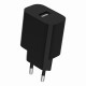 Зарядний пристрій Gembird USB 12 W black (TA-UC-1A12-01-BK)