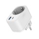 Зарядное устройство Gembird 1xUSB-C PD20W + 1xUSB QC3.0 + Schuko white (TA-ACPDQC20-01-W) Зарядное устройство Gembird 1xUSB-C PD20W + 1xUSB QC3.0 + Schuko white (TA-ACPDQC20-01-W)