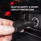 Зарядний пристрій Canyon 2xUSB 24 W black (CNE-CCABR2AA)