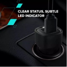 Зарядний пристрій Canyon 2xUSB 24 W black (CNE-CCABR2AA) - Фото