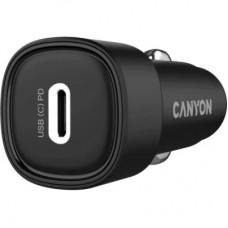 Зарядний пристрій Canyon USB-C PD30W black (CNE-CCABR2C) - Фото