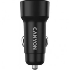 Зарядний пристрій Canyon USB-C PD30W black (CNE-CCABR2C) - Фото