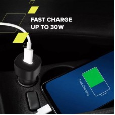 Зарядний пристрій Canyon USB-C PD30W black (CNE-CCABR2C) - Фото