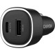 Зарядний пристрій Canyon 1xUSB + 1xUSB-C PD85W black (CNE-CCABR8AC)
