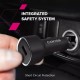 Зарядний пристрій Canyon 1xUSB + 1xUSB-C PD85W black (CNE-CCABR8AC)