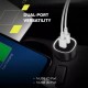 Зарядний пристрій Canyon 1xUSB + 1xUSB-C PD85W black (CNE-CCABR8AC)