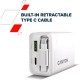 Зарядний пристрій Canyon 1xUSB-C PD65W + 1xUSB QC 3.0 + cable USB-C to USB-C white (CNS-CURC65ACW)