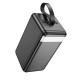 Батарея универсальная HOCO 90000mAh Element PD/20W, QC/FCP/SCP/AFC/22.5W, LCD, LED Lamp Black (J123D / 714778)