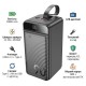 Батарея универсальная HOCO 90000mAh Element PD/20W, QC/FCP/SCP/AFC/22.5W, LCD, LED Lamp Black (J123D / 714778)