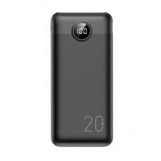 Батарея універсальна VEGER 20000 mAh L20S 20W PD QC LCD black (6970453555362)