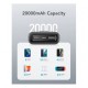 Батарея універсальна VEGER 20000 mAh L20S 20W PD QC LCD black (6970453555362)
