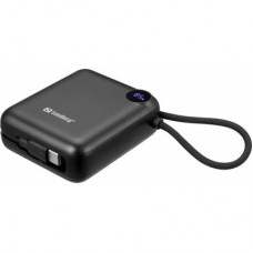 Батарея універсальна Sandberg 10000 mAh PD/3.1/20W, QC/3.0, USB-C In/Out, with 2 cables USB-C (421-26) - Фото