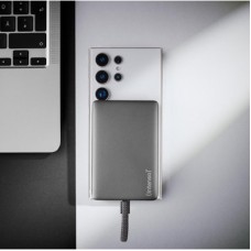 Батарея універсальна Intenso MC10000 10000 mAh PD/20W MAG Grey (7340034) - Фото