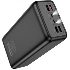Батарея універсальна HOCO 50000mAh Apollo PD/65W QC/3.0 Black (DB81A/ 714725) - Фото