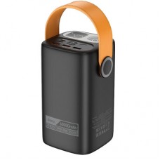 Батарея універсальна HOCO 60000 mAh Astrum PD/100W, QC/3.0, LED lamp, Black (DB160 / 714724) - Фото