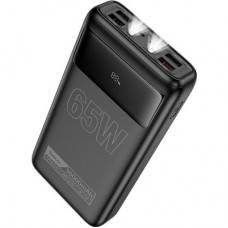 Батарея універсальна HOCO 30000mAh Apollo PD/65W QC/3.0 Black (DB81 / 714720) - Фото